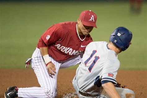 Trevor rucker set a southern arkansas baseball record on saturday with. Hogs Fall to Zags in Midweek Action | Arkansas Razorbacks