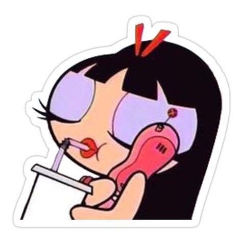 Sassy Girl Cartoon Sticker By Bubbly Clouds In 2020 Cartoon
