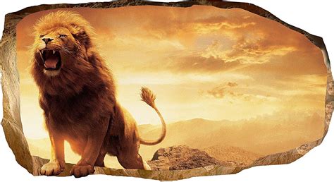 Powerful Captivating And Majestic Lion Wall Art Animal Wall Decor