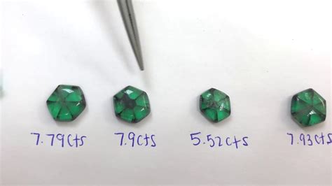 The Difference Between An Emerald And A Trapiche Emerald Youtube