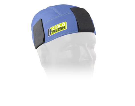 hexarmor coldrush garmatex hard hat accessory 6003 universal microfiber blue