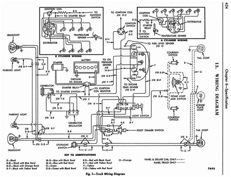 1956 Ford Truck Wiring Diagram