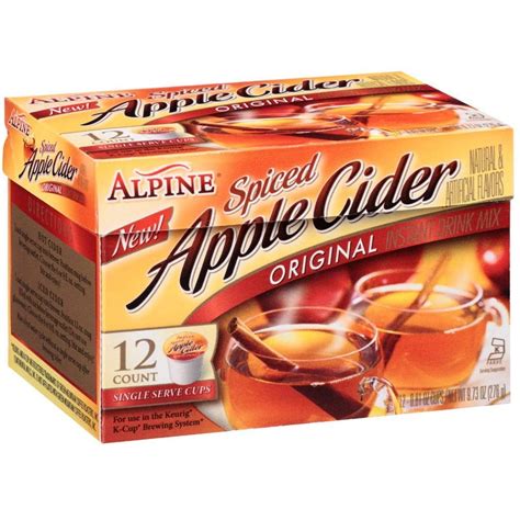 Alpine Spiced Apple Cider K Cup 2 X 12 Ct 2 Boxes