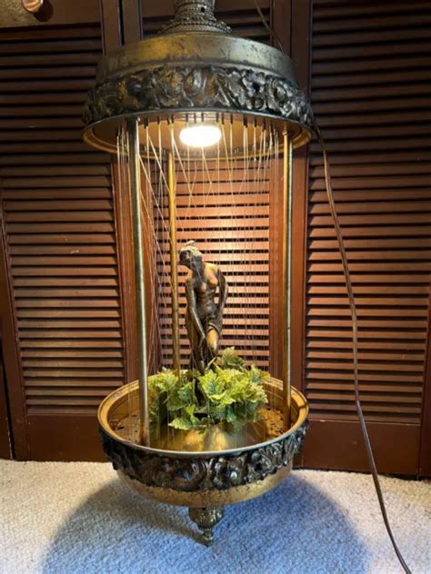 Vintage Rain Oil Lamp Greek Goddess 30000 Picclick