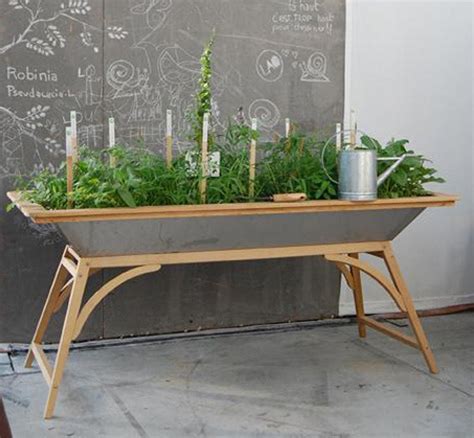 Build Your Own Salad Table Square Foot Gardening Garden Table