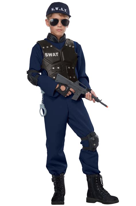 Junior Swat Child Costume