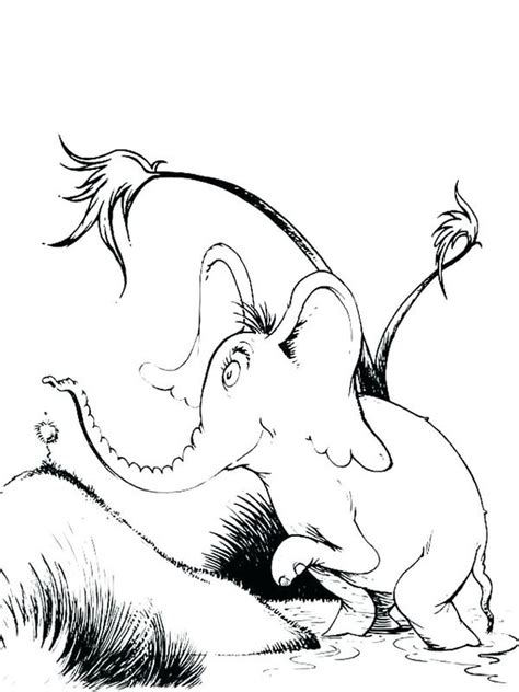 Free Horton Hears A Who Coloring Pages