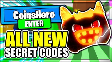 All New Secret Op Codes Coins Hero Simulator Roblox Youtube