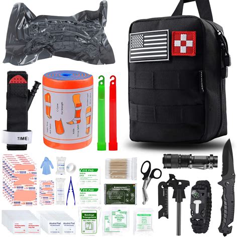 Supology Emergency Survival First Aid Kit In Trauma Kit With