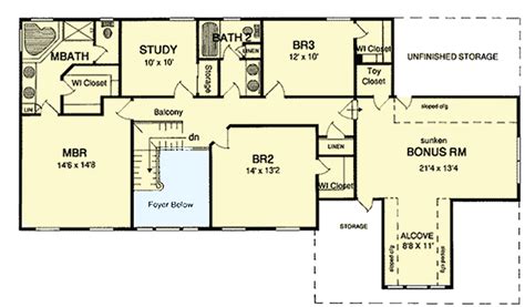 Traditional Center Hall Colonial 19580jf Architectural Designs