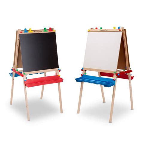 Deluxe Wooden Standing Art Easel Lci1282 Melissa And Doug Easels