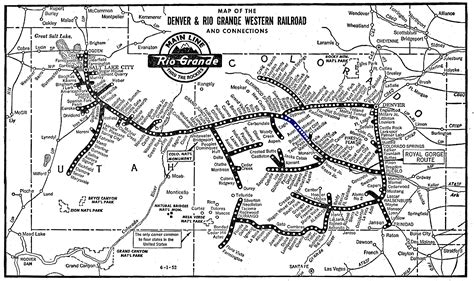 Tennessee Pass Railroad Line Map Trains Sale Status