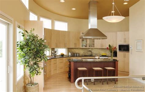 Cherry wood cabinets go well with many different stains of hardwood flooring. Pictures of Kitchens - Modern - Light Wood Kitchen Cabinets (Page 3)