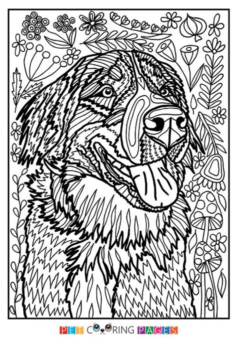 Six free printable dog and puppy masks to color and craft into wearable paper masks. Free printable Bernese Mountain Dog coloring page ...