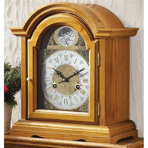 Wood Mantel Clock 189665 Clocks And Wall Clocks At Sportsmans Guide
