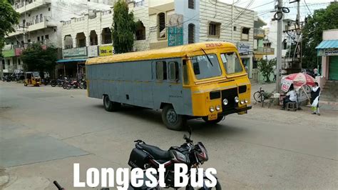 Longest Bus Old Bus Of India Youtube