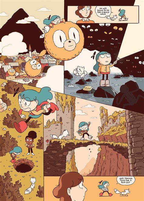 Hilda And The Stone Forest Luke Pearson Illustration And Comics In 2022 Comic Style Art