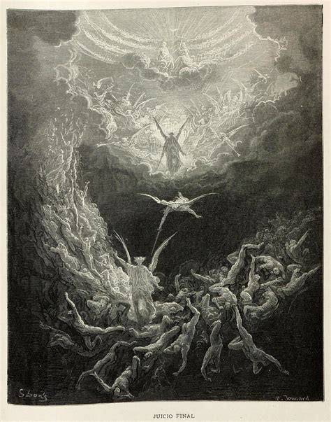 Final Judgment Gustave Dore The Last Judgment Book Of Revelation