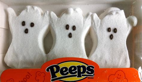 Obsessive Sweets Peeps Marshmallow Ghosts To Usher In Halloween Candy