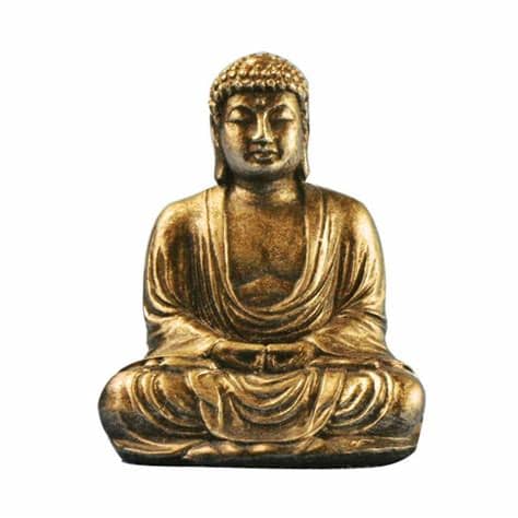 These large buddha statues sitting are usually made of stone or light weight resin by artful designers giving elegant appearance to garden. Mini Resin Gold Silver Buddha Statue Sculpture Meditating ...