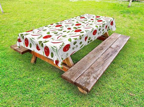 Hawaiian Fitted Picnic Tablecloth Fits Feet X Picnic Table Luau