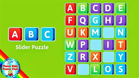 Abc Slider Puzzle Alphabet Puzzle Game For Kids Educational