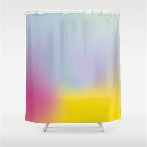 Abstract Gradient No 13 Shower Curtain By Metron Society6 Curtains