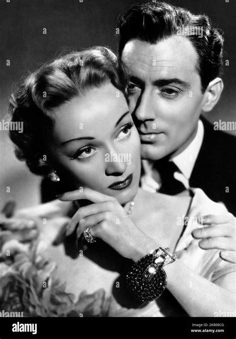 Marlene Dietrich And Michael Wilding Film Stage Fright Usauk 1950