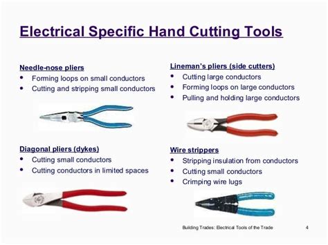 Electrical Wiring Tools Name List Electrician Tools List A Complete