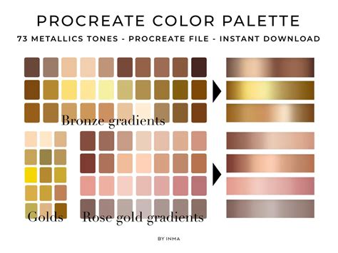 Silver Color Palette Color Schemes Colour Palettes Gold Palette