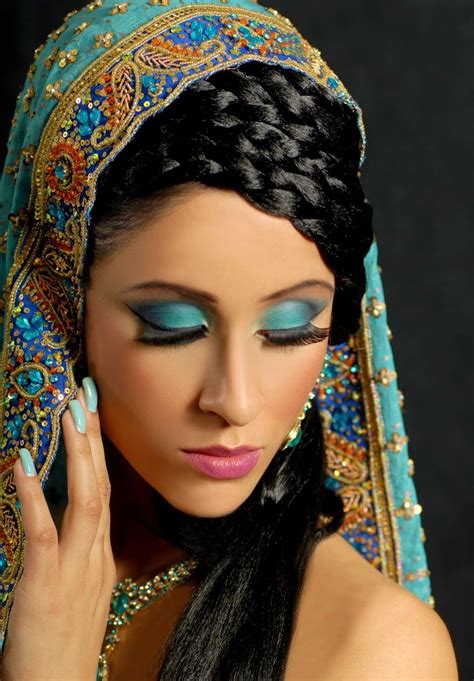 Middle Eastern Mkup Pictorial Wedding Makeup Style Indian Wedding