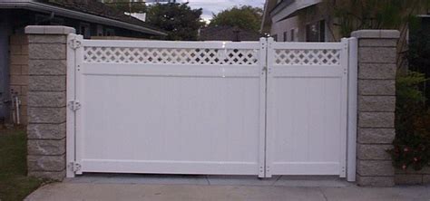 Driveway Gates In Orange County Finyl Vinyl Building Products