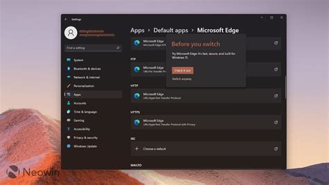 Closer Look Default Apps Settings In Windows 11 Neowin