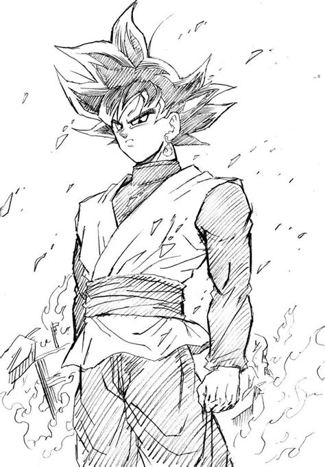 Dragon ball archives draw it too. Draw Black Goku #Draw easy | Goku drawing, Sketches, Ball ...