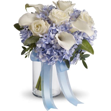 Love In Blue Bouquet In Atlanta Ga Flower Paradise Floral Design