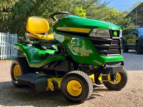 John Deere X350 Ride On Mower 42 Mulch Deck With Side Discharge