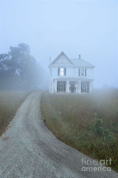 House In The Fog Photograph By Jill Battaglia Fine Art America