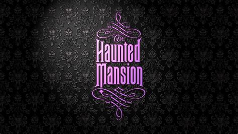 Haunted Mansion Word In Black Background Hd Movies Wallpapers Hd