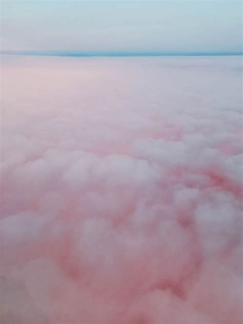 Hd Wallpaper Clouds Color Colour Cottoncandy Pink Coral Purple