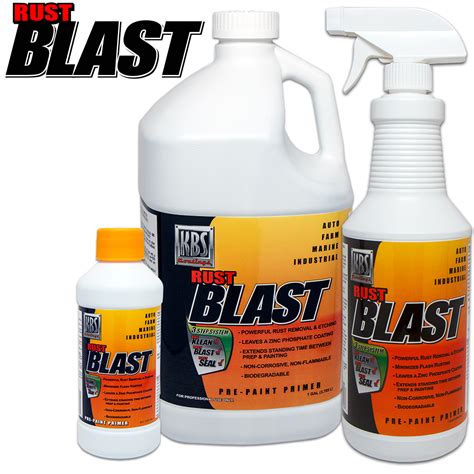 For these, try multiple thick applications. Rust Remover - RustBlast - Metal Prep Primer - Metal Etch