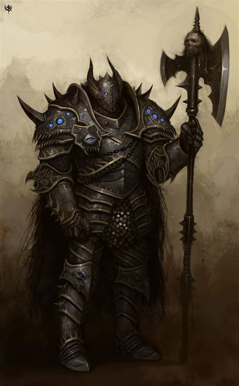 Knight Of Tzeentch Chaos Chosen Wh Fb Chaos Warrior Chaos Wh