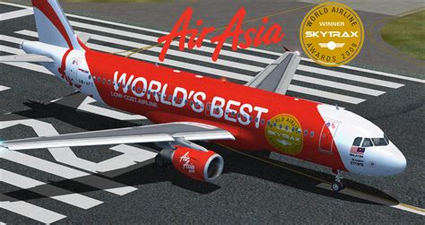 How to check in online l airasia l contactless flight 2020. Malaysia AirAsia Airbus A320 Skytrax 9M-AFC for FSX