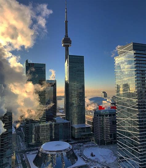 This Is What Toronto Looks Like Consumed By The Cold Toronto City