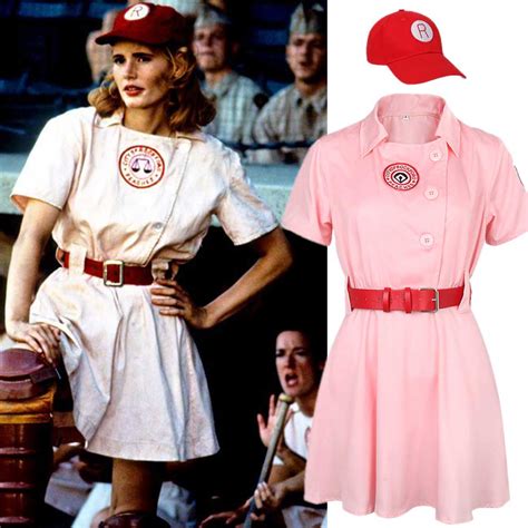 A League Of Their Own Rockford Peaches Cosplay Costume Aagpbl Women