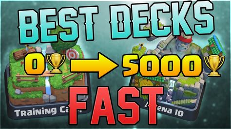 Clash royale has millions of players from across the globe. Clash Royale - Best Decks for Trophies! (Top Decks for ...