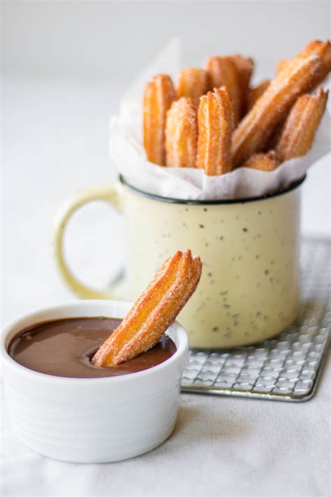 Churros With Mexican Hot Chocolate Sauce So Much Food