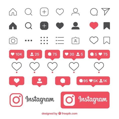 Instagram Heart Vector At Getdrawings Free Download