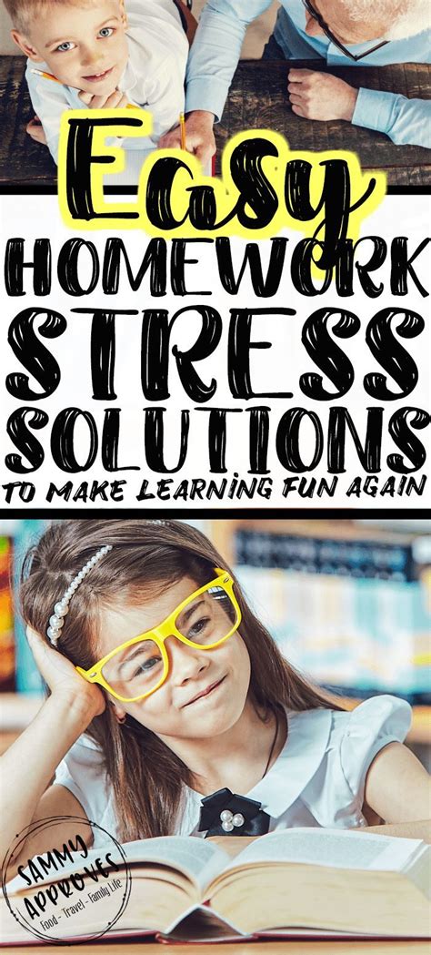 How To Help Your Child Deal With Homework Stress With Images