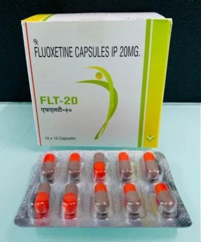 Fluoxetine Capsule Ip 20 Mg 10 X 10 At Rs 453strip In Ahmedabad Id