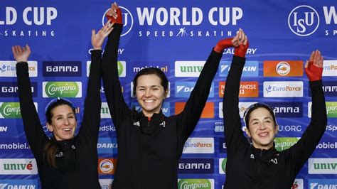 Canadian Speedskaters Win World Cup Gold In Team Pursuit Kikloo News